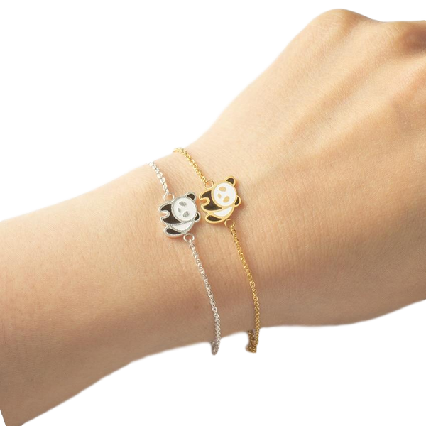 bracelet panda elegant brillant