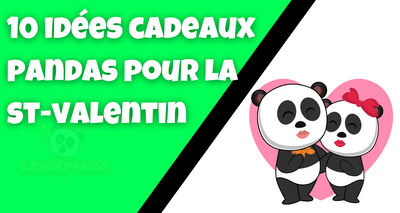 10 idees cadeaux panda pour la Saint-Valentin