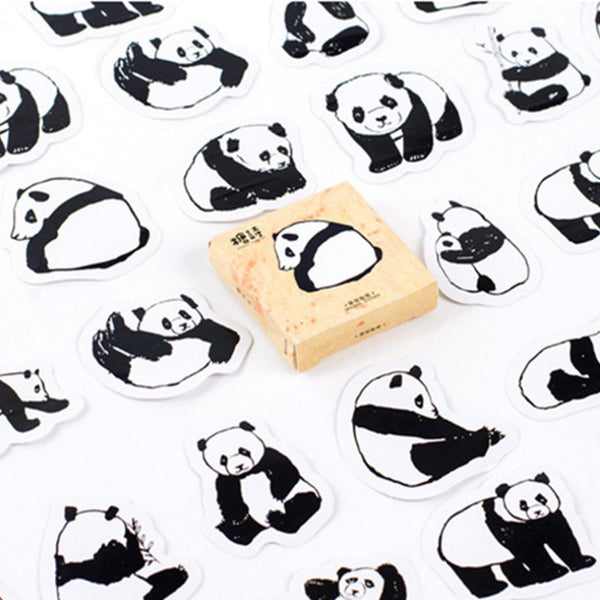 Stickers Panda Porte Chambre