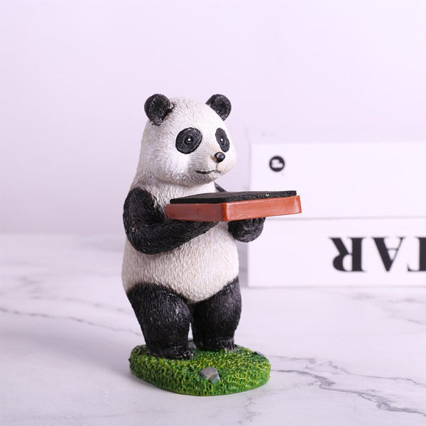 Statue Panda Présentoir à Bijoux