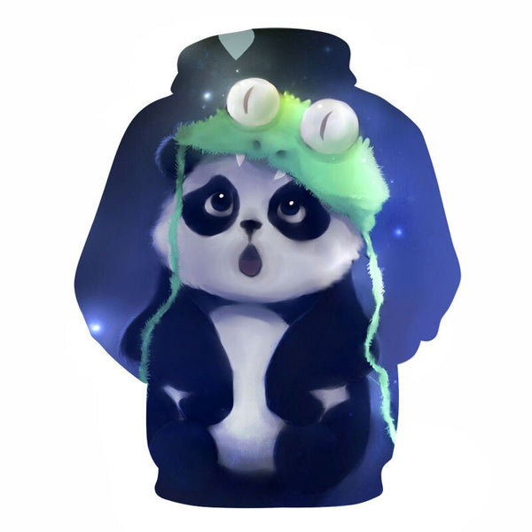sweat panda bleu image