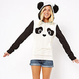 Sweatshirt à Capuche Personnalisé Panda