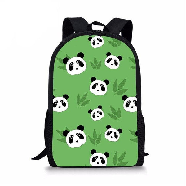 sac panda vert