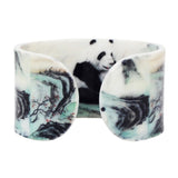 Bracelet Manchette Paysage Panda