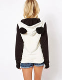 sweatshirt panda de dos