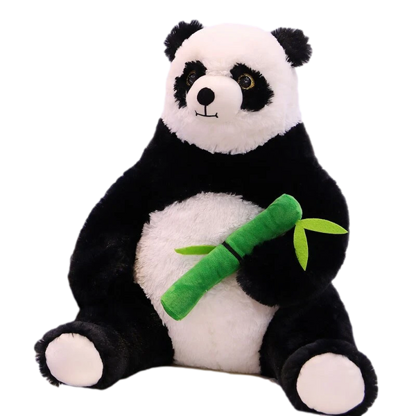peluche ourson panda bambou