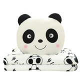 Coussin Panda Blanc Dossier de Canapé