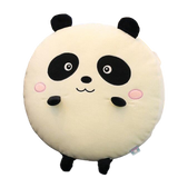 coussin rond panda