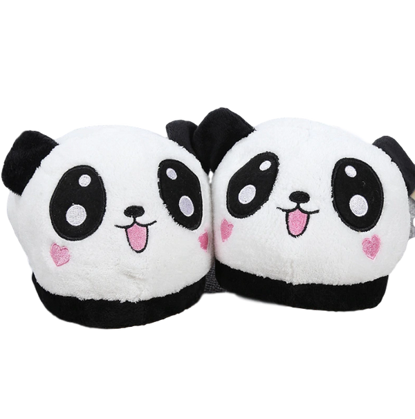 Pantoufles Panda Fourrées