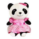 peluche panda rose