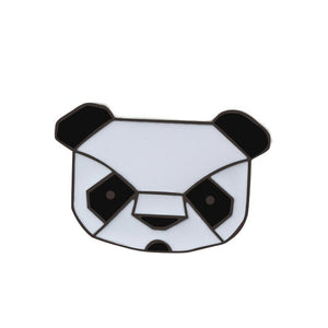 epinglette panda rond