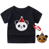 T-Shirt Panda Réversible Personnalisable