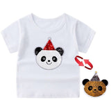 T-Shirt Panda Réversible Personnalisable