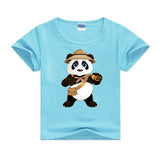 tee shirt panda aventure 