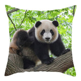 coussin doux panda grimpeur salon de jardin
