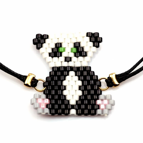 Bracelet Panda Pixelisé