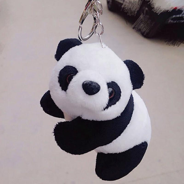 Porte-clé Panda Roux Peluche