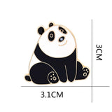 taille pins panda mignon