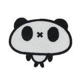 Sticker Cousu Panda Grosse Tête