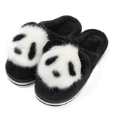 chaussons pompon panda