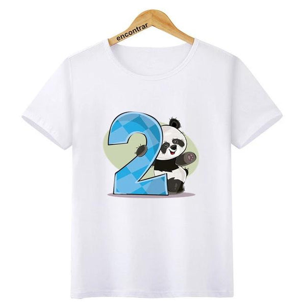 T-Shirt Panda Anniversaire de 2 ans
