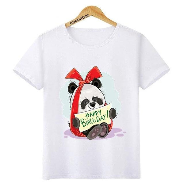 t shirt panda cadeau pour enfant